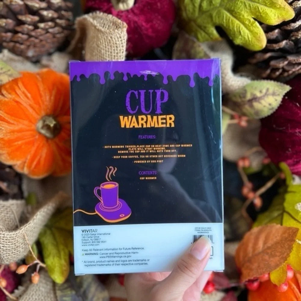 ✨NEW🎃Target Bullseye Playground Halloween Pumpkin Cup Warmer